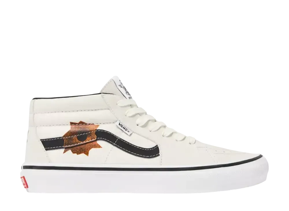 Nate Lowman × Supreme × Vans Skate Grosso Mid "Bullet Hole/Natural" (Japan Exclusive) (25SS Week9)