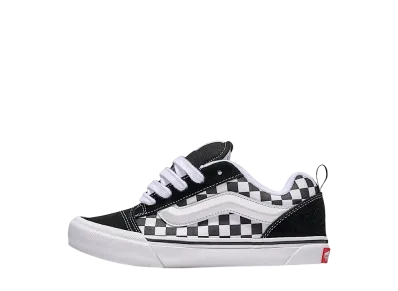 Vans Little Kids Knu Skool Checkerboard "Black/White"