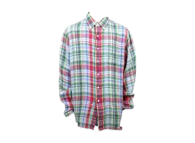 Polo Ralph Lauren Custom-Fit Chambray Workshir "Red"