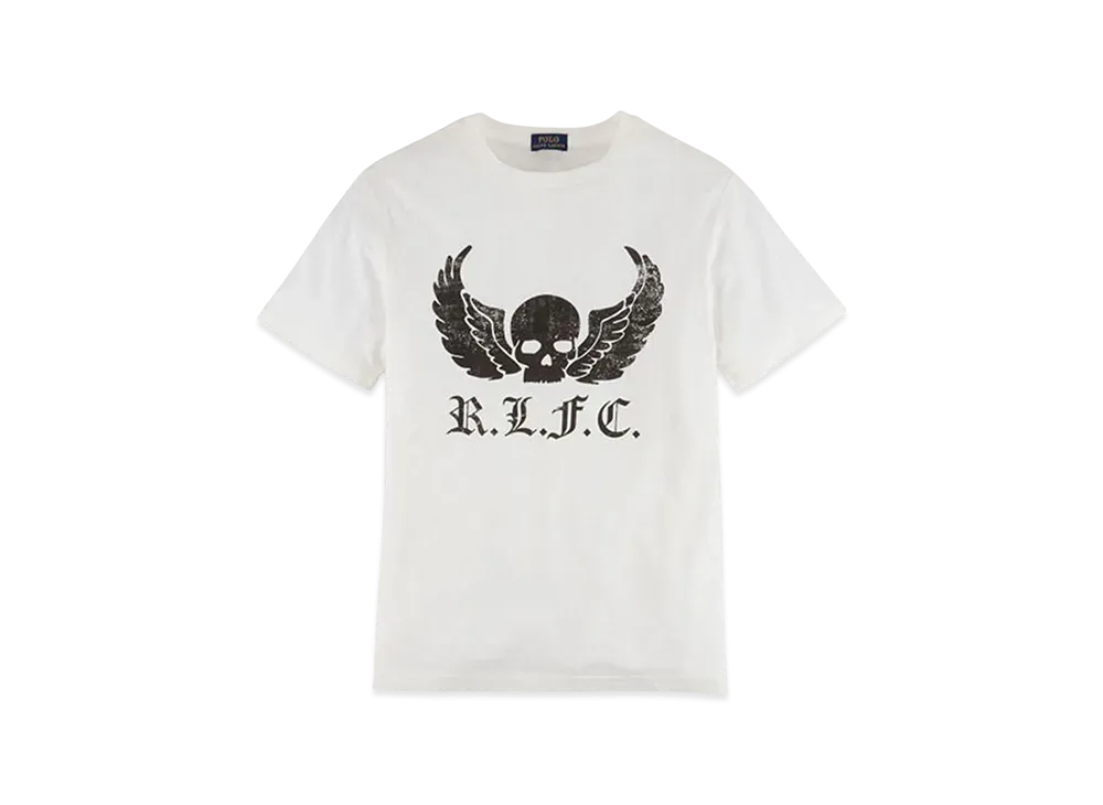 Polo Ralph Lauren Kids Cotton Skull-Graphic Tee "Cream"