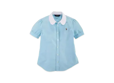 Polo Ralph Lauren Kids Cotton Oxford Shirt "Blue"