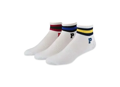 Polo Ralph Lauren Technical Sport Quarter Socks 3-Pack "White"