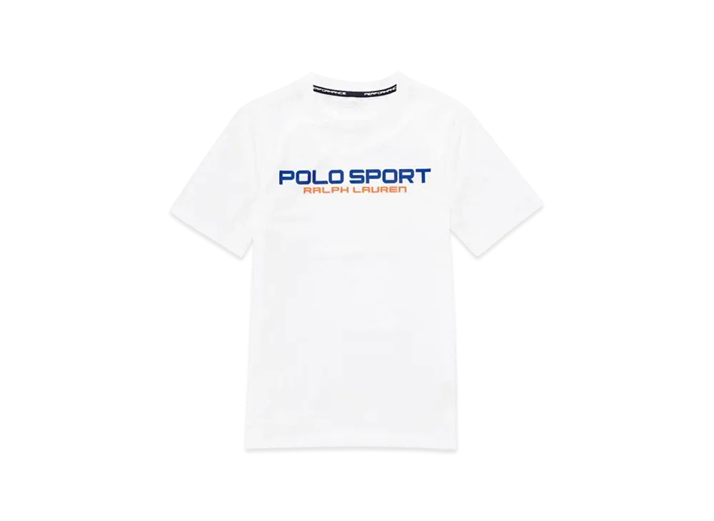 Polo Ralph Lauren Kids Performance Jersey Tee "White"