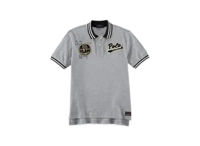 Polo Ralph Lauren Kids Cotton Mesh Baseball Polo "Grey"