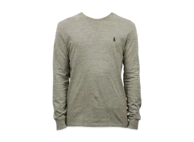 Polo Ralph Lauren L/S Crew Neck Tee "Charcoal"