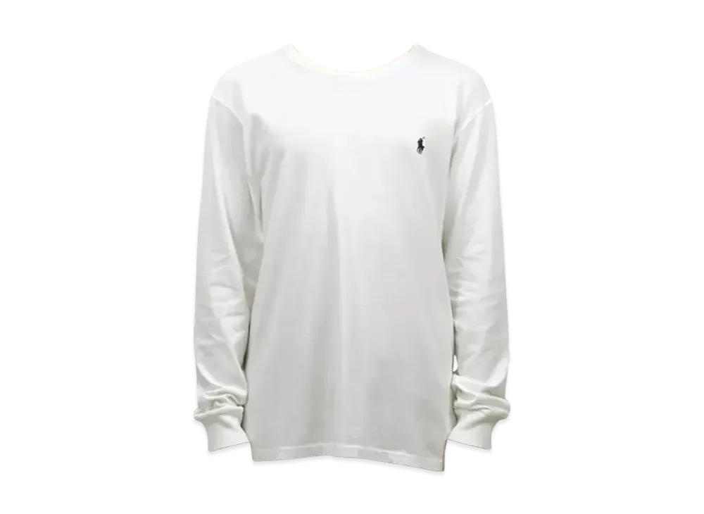 Polo Ralph Lauren L/S Crew Neck Tee "White"