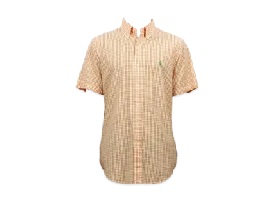 Polo Ralph Lauren Stripe Short Sleeve Shirt "Orange"