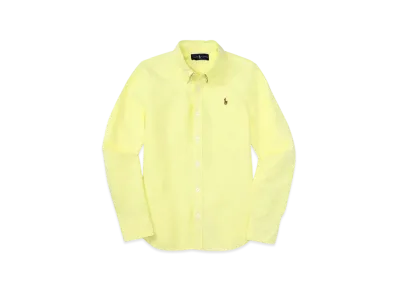 Polo Ralph Lauren Kids Cotton Oxford Shirt "Yellow"