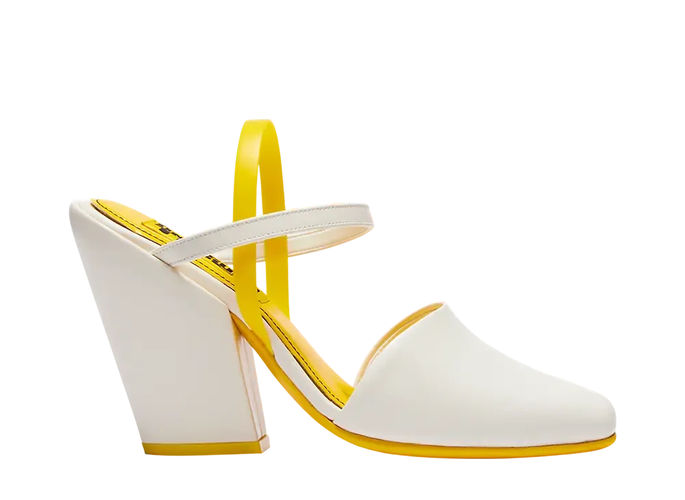 Onitsuka Tiger Women's Tiger Fairia "White/Sunflower Yellow"