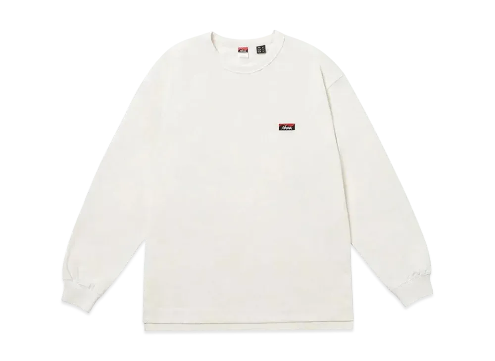 NANGA SS T-Shirt Eco Logo "White"
