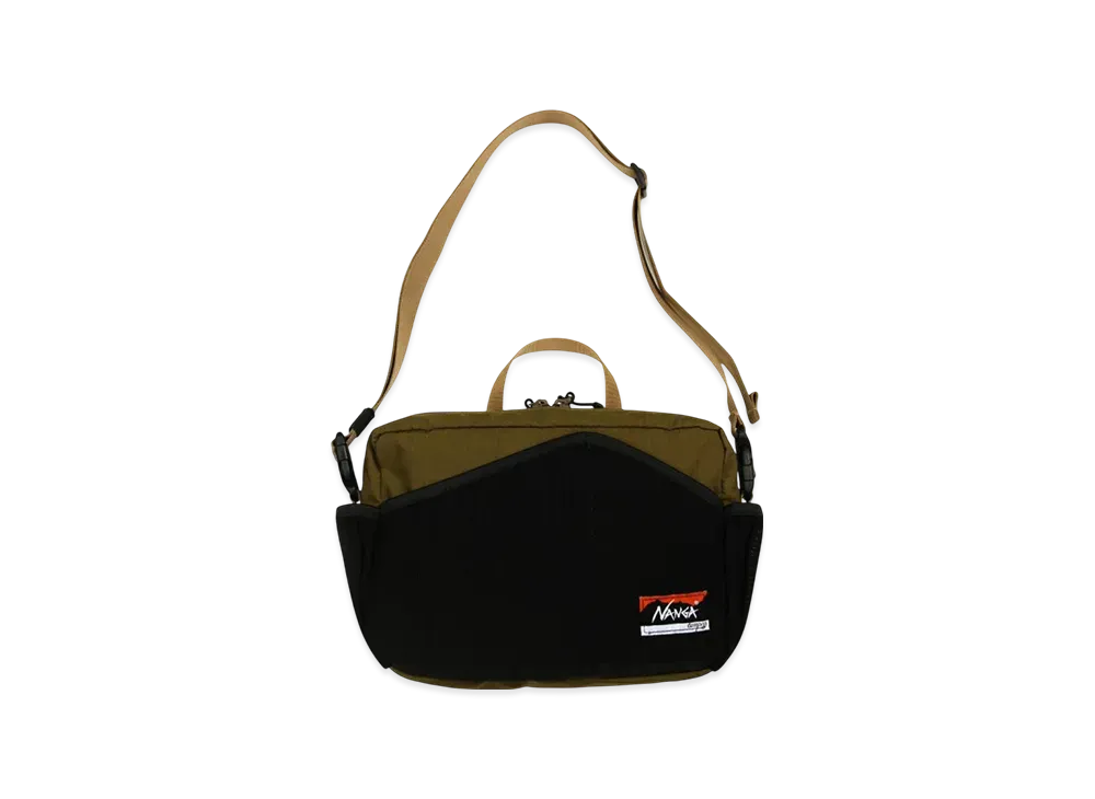 NANGA x Tempura Shoulder Aurora Back Bonfire Ripstop Fiedo "LightBrown"