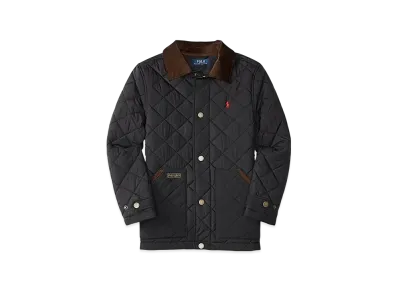 Polo Ralph Lauren Kids Diamond-Quilted Jacket "Black"