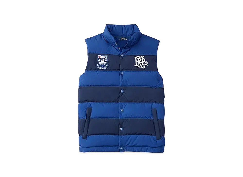 Polo Ralph Lauren Kids Quilted Down Vest "Blue/Navy"