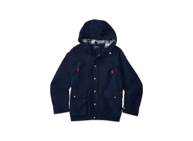 Polo Ralph Lauren Kids Cotton-Blend Hooded Jacket "Navy"