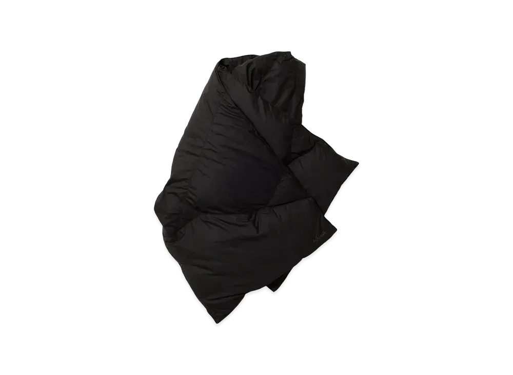 NANGA Down Poncho Muffler "Black"