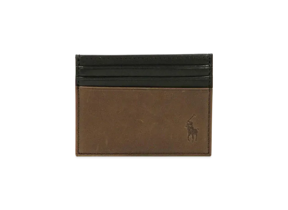 Polo Ralph Lauren Walt Leather Classics Wallet "Black/Brown"