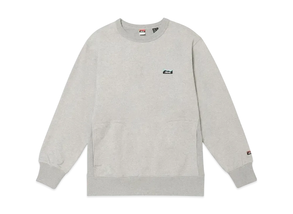 NANGA LS Eco Hybrid Mini Box Logo Trainer "Grey"
