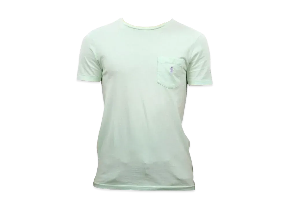 Polo Ralph Lauren Custom Slim Fit Cotton Pocket T-Shirt "Light Green"