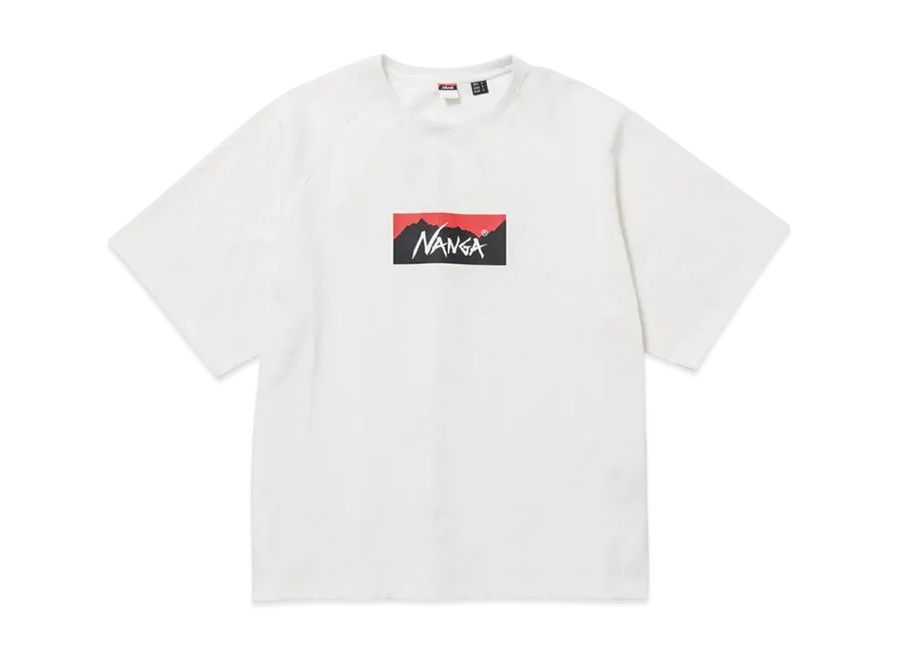 NANGA SS T-Shirt Crew Neck Eco Hybrid "White"