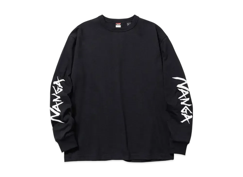 NANGA SS T-Shirt Crew Neck Eco Hybrid "Black"