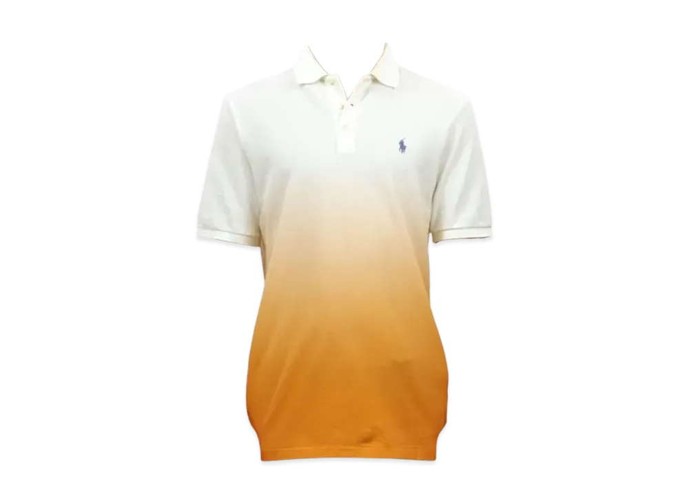 Polo Ralph Lauren Classic Fit Gradation Polo Shirt "White/Orange"