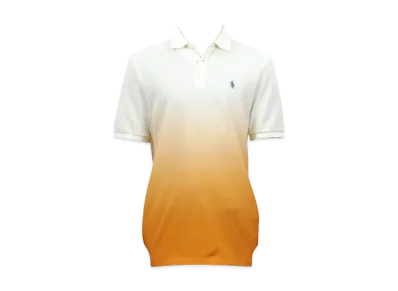 Polo Ralph Lauren Classic Fit Gradation Polo Shirt "White/Orange"