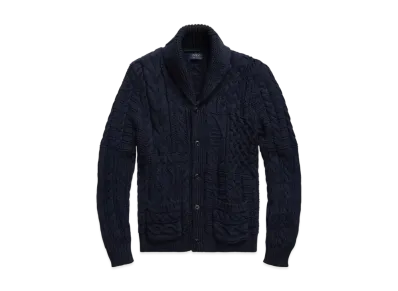 Polo Ralph Lauren Cotton Shawl-Collar Cardigan "Navy"