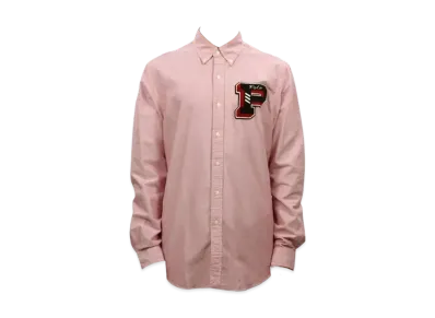 Polo Ralph Lauren Patch Cotton Oxford Shirt "Pink"