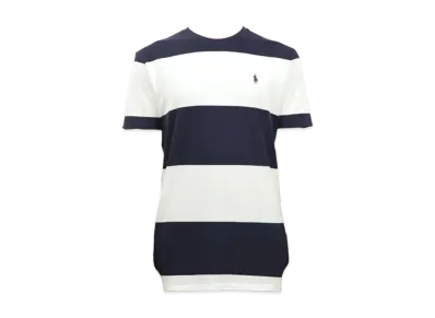 Polo Ralph Lauren Deer Child Stripe Tee "Navy/White"