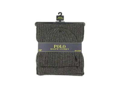 Polo Ralph Lauren Knit Scarf "Charcoal"