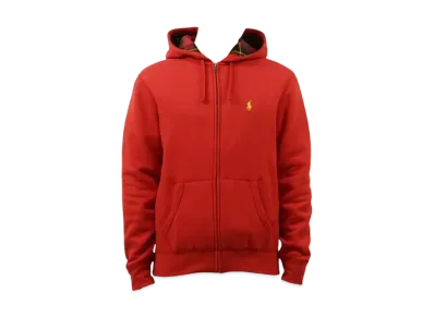 Polo Ralph Lauren Holiday Knits Zip Up Parka "Red"