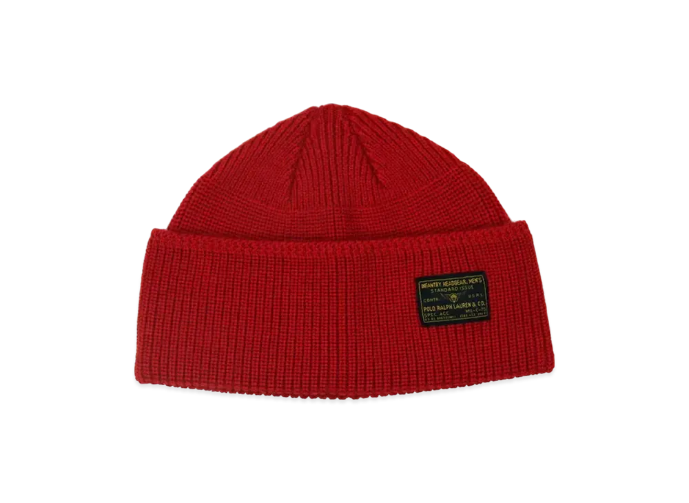 Polo Ralph Lauren Vintage Naval Watch Cap "Red"
