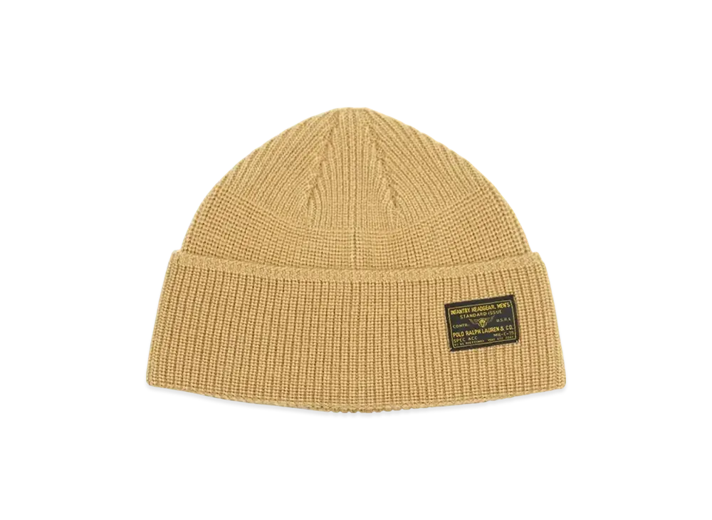 Polo Ralph Lauren Vintage Naval Watch Cap "Light Brown"