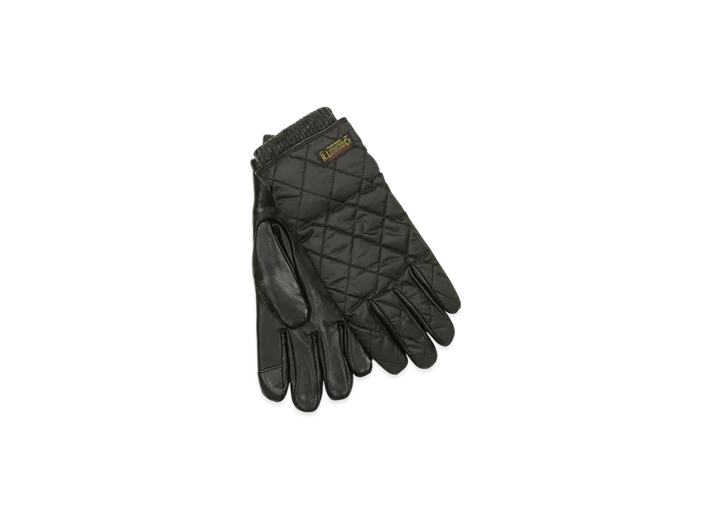 Polo Ralph Lauren Touch Quilted Field Glove With Label "Black"