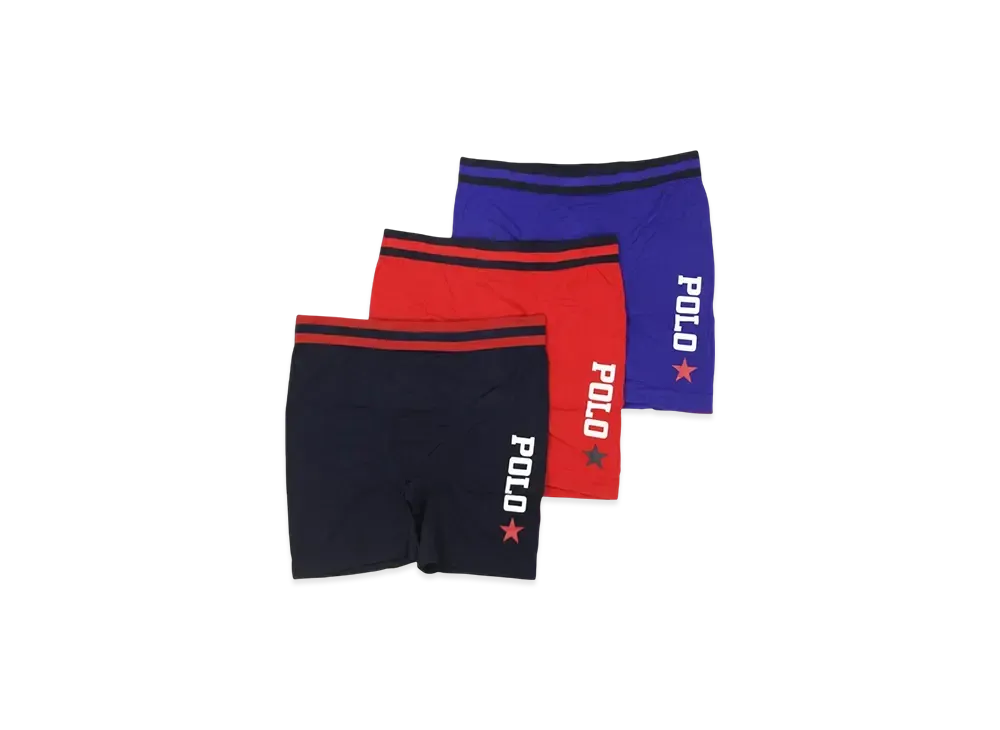 Polo Ralph Lauren 3 Pack Freedom FX Seamx Boxer Brief "Navy/Blue"