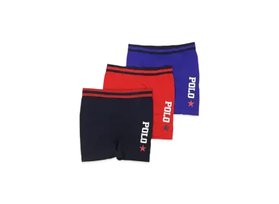 Polo Ralph Lauren 3 Pack Freedom FX Seamx Boxer Brief "Navy/Blue"