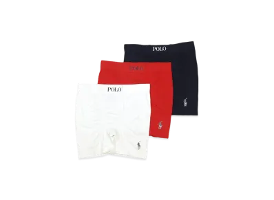 Polo Ralph Lauren 3 Pack Freedom FX Seamx Boxer Brief "Navy/White/Red"