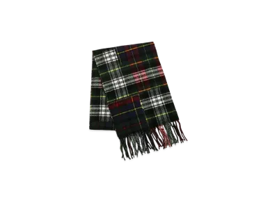 Polo Ralph Lauren Patchwork Tartan Muffler "Green/Red"