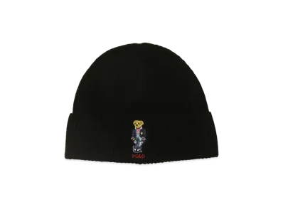 Polo Ralph Lauren Regatta Bear Tall Beanie "Black"