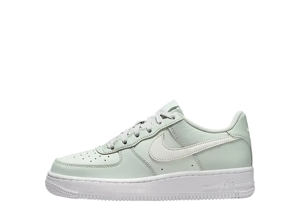 Nike GS Air Force 1 "Light Silver/Spruce Aura/White/Sail"