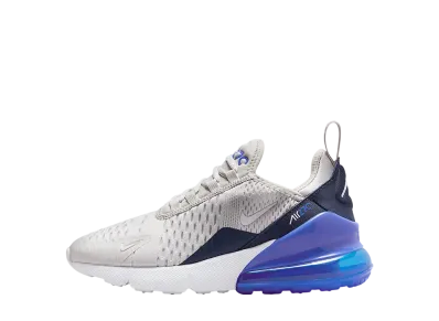 Nike GS Air Max 270 "Vast Grey/Hyper Royal/Thunder Blue/White"