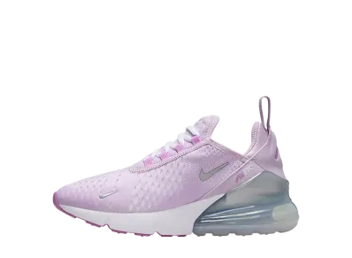 Nike GS Air Max 270 "Doll/Rush Fuchsia/White/Metallic Silver"