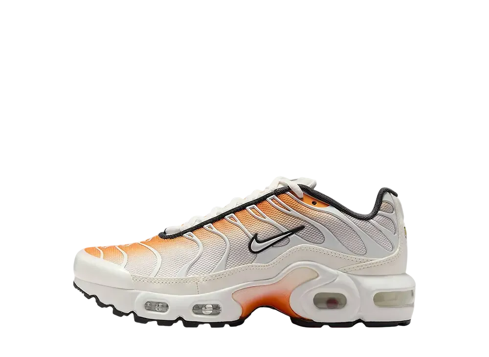Nike GS Air Max Plus "Orange Peel/Summit White/Anthracite/Vast Grey"