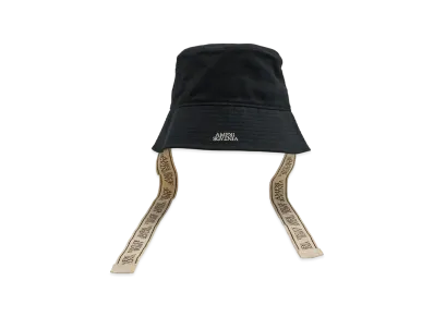 NEW ERA x Ameri Logo Tape Bucket Hat "Black"