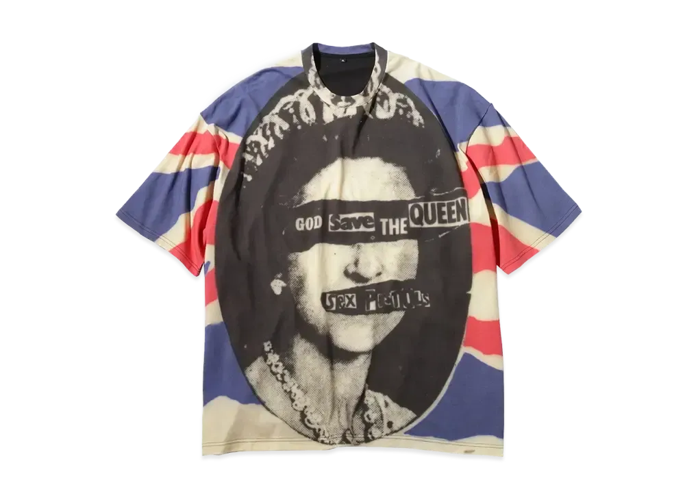 MASTERMIND God Save The Queen S/S Tee "BLACK"