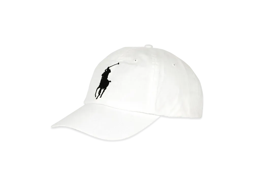 Polo Ralph Lauren Classic Sports Big Pony Cap "White/Navy"