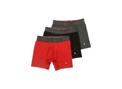 Polo Ralph Lauren 3 Pack 4D Flex Performance Air Boxer Brief Pants "Mix"