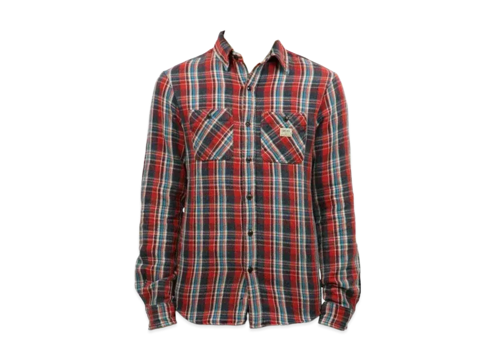 Polo Ralph Lauren Denim&Supply Long Sleeve Shirt "Navy/Red"