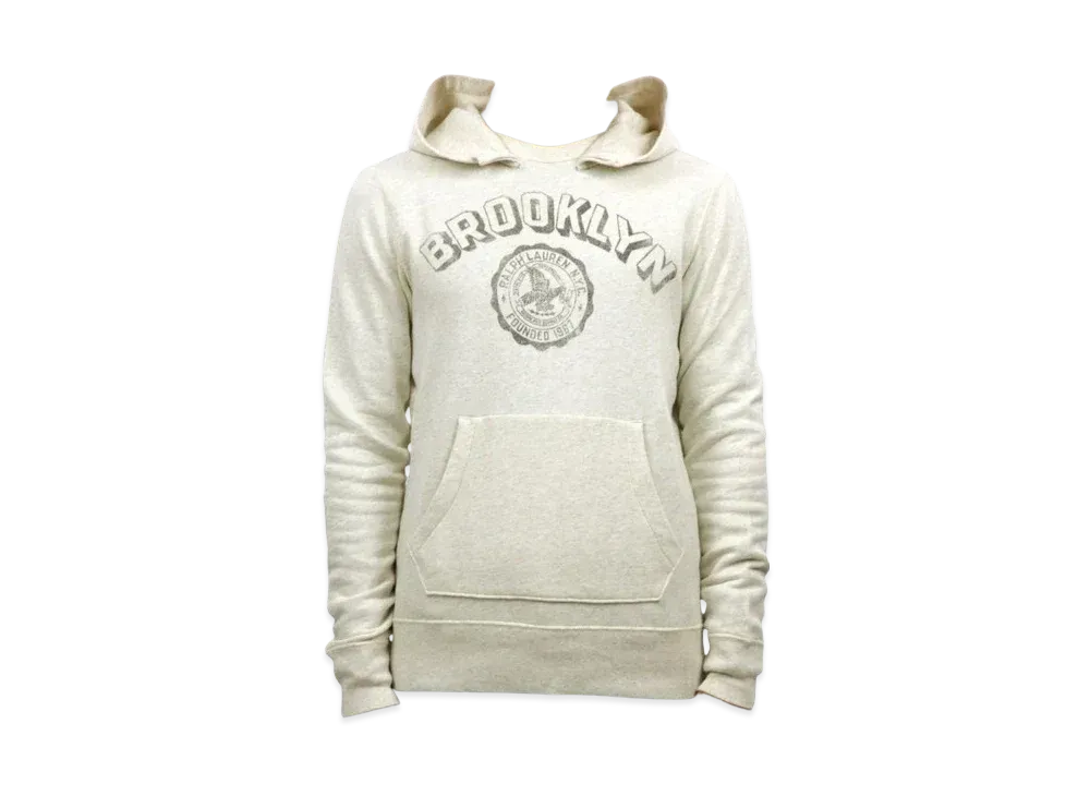 Polo Ralph Lauren Denim&Supply Flag Patch Camo Cotton Hoodie "Ivory"