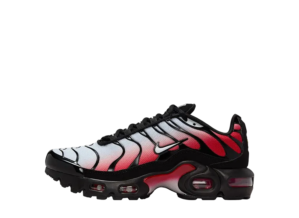 Nike GS Air Max Plus "Pure Platinum/University Red/Black/White"